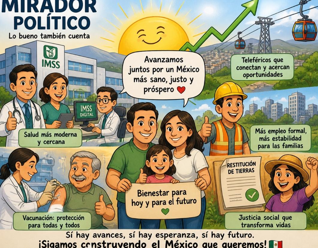 Avances relevantes impulsados desde el gobierno federal y organismos públicos.